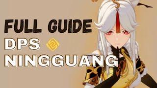 Ningguang DPS Build - Complete Guide, Artifacts, Weapons, Comps | Genshin Impact