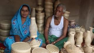 Bamboo & Cane Artisan Couple speaks to rangamaati