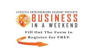 Business In a Weekend - Free Chapters of Lifestyle Entrepreneur by Jesse Krieger