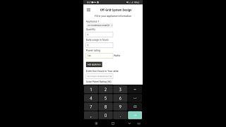 Solar system design calculations made easy with the Solar Notes app