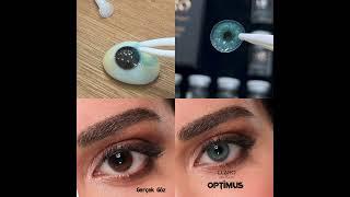 Renkli Lens -  CLARO OPTİMUS - BOMDİ MAVİSİ / Bi Dünya Lens   #renklilens #beauty #lens