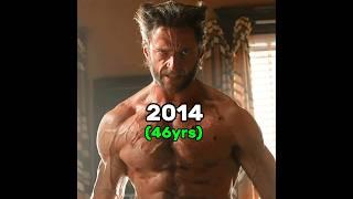 Hugh Jackman aka Wolverine Evolution.#hughjackman #wolverine #logan #deadpool3