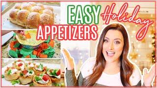 HOLIDAY APPETIZERS | QUICK AND EASY CHRISTMAS RECIPES | Cook Clean And Repeat