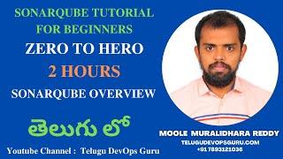 SonarQube Overview in Telugu  - Telugu DevOps Guru -Learn DevOps  from Scratch In Telugu