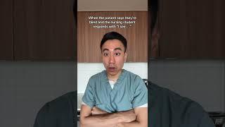 Blind patient in the ER