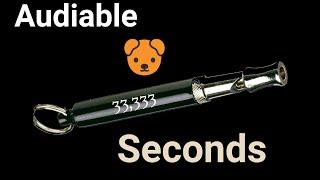 AUDIBLE DOG WHISTLE 33,333 SECONDS (14850HZ)