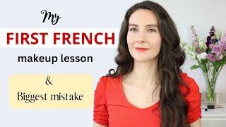 Two French makeup secrets |My first makeup lesson in France + Biggest Makeup Mistake (I still make)