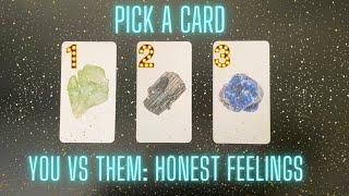 PICK A CARD - Your Feelings vs. Their True Feelings (In-Depth) - Love Tarot Reading