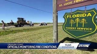 Firefighters on the Treasure Coast make it through 'Red Flag Day'