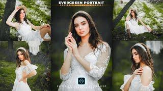 Evergreen Portrait Tone | Camera Raw Presets Free Download | Color Grading Photoshop Tutorial