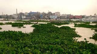 Buriganga in monsoon takes a new look ️