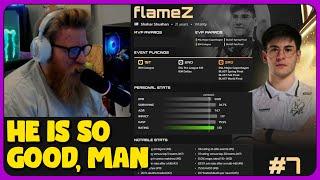 fl0m Reacts to flameZ as HLTV's Top 7 Player of 2024