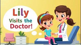 Learn English Visiting the Doctor with Lily || Learn English Speaking || Kids Learning Videos
