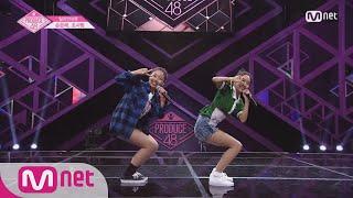 PRODUCE48 [단독/풀버전] 밀리언마켓_조사랑, 손은채 Humble & 아잉 @기획사별 퍼포먼스 180622 EP.2