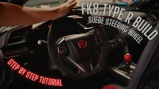 FK8 Civic Type R gets a Suede Steering wheel