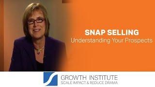 Understanding Your Prospects with Jill Konrath - Snap Selling