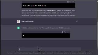 PowerShell and ChatGPT Interaction