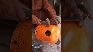 How to Make a Wood Stove from Old Fridge Compressors | DIY Upcycling & Eco-Friendly Heating
