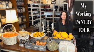 Working Pantry Tour Homestead / Larder Root Cellar