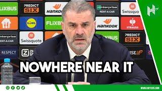 NOWHERE NEAR IT | Postecoglou SLAMS Spurs performance | AZ 1-0 Tottenham