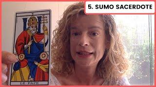 5. EL SUMO SACERDOTE o HIEROFANTE  - Significado y Combinaciones  [CURSO TAROT ONLINE]