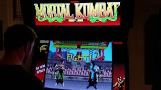 Mortal Kombat Arcade Cabinet MAME Playthrough w/ Hypermarquee