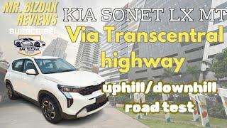 Kia Sonet LX MT | Cebu City - Sirao Garden - Balamban via Transcentral highway Road Test