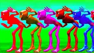 Dame tu cosita song/ green alien dance with song/El Chombo cosita