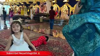 Birthday special Vlog | Visiting Hindu Temple  in Ohio USA @NepalivlogUSA #nepali  #travelnepal