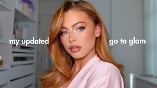 my updated go to glam   in depth hair and makeup tutorial!