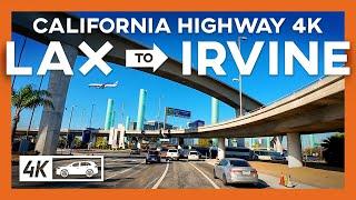 Relaxing 4K Drive: LAX to Irvine via 405 | Scenic California Highway Drive