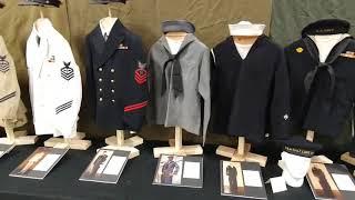 Every US Navy Uniform Display WWII