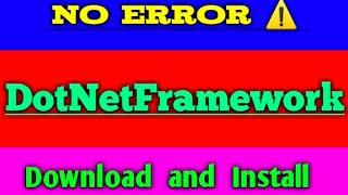 How to Fix Net Framework Initialization Error in Windows | Quick & Easy Method