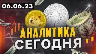 Биткоин, золото и евро упали. Что делать с долларом? EURJPY, GBPJPY. Аналитика сегодня I FiboTrader