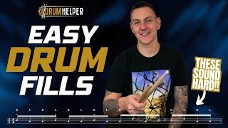 8 Easy Drum Fills That Sound Hard - Drum Lesson