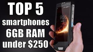 TOP 5 Chinese smartphones with 6GB RAM under $250