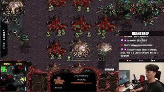DRONE DROPS?? | Starcraft Fastest Map Ever 2024 | Troll Gameplay