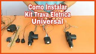 COMO INSTALAR KIT TRAVA ELÉTRICA UNIVERSAL