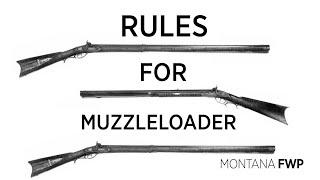 Rules for Muzzleloader Heritage Season in Montana