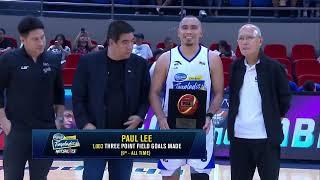 Paul Lee awarded after reaching 1,000+ 3PT FG | PBA SEASON 48 PHILIPPINE CUP