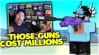 I STREAM SNIPED With The DARK MATTER GUNS | Roblox: Big Paintball