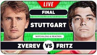 ZVEREV vs FRITZ • ATP Stuttgart 2025 Final • LIVE Tennis Watchalong