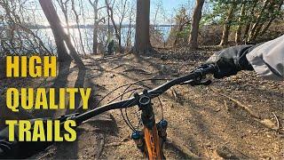 Some of The Best MTB Trails In New Jersey // Hartshorne Woods Park