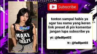 KUMPULAN 5 PRESET JJ ALIGHT MOTION SPESIAL JJ KECE SOUND TERBARU VIRAL 2025 | PRESET DI BAWAH 5 MB