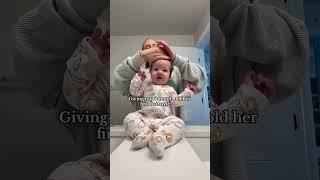 Baby’s first hairstyle 