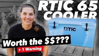 Is it Worth the $$$? - RTIC 65 Cooler - After 1 year of use & a WARNING