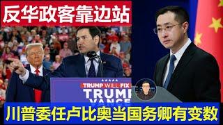 重磅：川普必須讓反華政客靠邊站 傳委任盧比奧當國務卿這事有變數