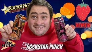  "NEW" Rockstar Punch Strawberry & Orange #rockstarenergy #CB12reviews #drinkreview