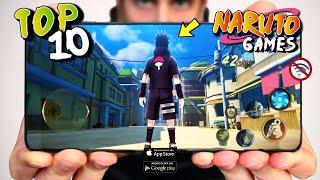 TOP 10 Best Naruto Games For Android & iOS in 2024 | Hight Graphics 4K  ( Offline / Online )