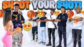 SHOOT YOUR SHOT ! 7 GIRLS VS 7 BOYS!!!